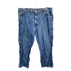 Wrangler デニムパンツ W44 ラングラー ビッグサイズ インディゴ コットン 古着卸 アメリカ仕入 2502-545