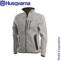 【新品】 ハスクバーナ Xプローラ フリースジャケット レディース ライトグレー 5932522 アパレル 秋冬