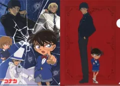 【中古】クリアファイル [単品] 江戸川コナン＆赤井秀一 A4クリアファイル2種セット 「名探偵コナン」