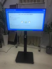 デジタルサイネージ 液晶大画面高画質スタンド付き 　次世代広告　TV-Z43・TKS-TVSTAND-B