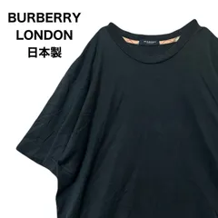 BURBERRY LONDON バーバリー 無地 Tシャツ 半袖 日本製 バーバリーロンドン L