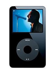 [중고] MP3 Player iPod Classic Video 30GB Black Audio & Video Portable MP3 and MP4 30GB Black