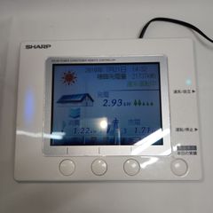 シャープ太陽光発電　PR用デモ　モニター