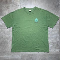 【00s・日本製】 mont-bell  L size  モンベル  グリーン  緑  フェード  黄緑ステッチ  希少  古着