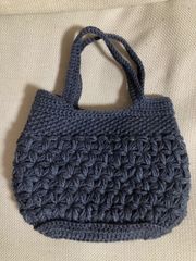 リフ編みトートバッグ