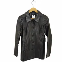 インディヴィ INDIVI カウレザージャケット レディース  38のサムネイル