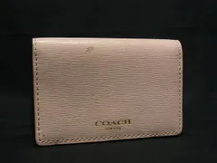 COACH コーチ レザー パスケース カードケース 定期入れ レディース ピンク系 DG5060