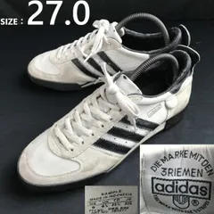 希少サンプル★adidas/アディダス★chile 62/レザースニーカー【size:27.0/white/白】DIE MARKE MIT DEN/sneakers/Shoes/trainers◆sH-030