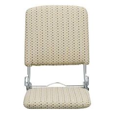 座椅子 座いす 布張り折りたたみ座椅子 ベージュ色 国産品　未開封新品　元箱入り