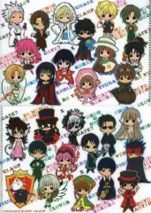 【中古】クリアファイル 12 全員集合柄 「CLAMP ミニクリアファイルコレクション」 