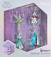 【中古】置物・装飾品 B.ディズニー ボックス コンプリートボックス 「Happyくじ ディズニー プラチナオーナメントくじ2023」 スペシャルコンプリートボックス賞