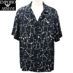 新品 エンポリオ アルマーニ 半袖シャツ メンズ ネイビー EMPORIO ARMANI BEACHWEAR EM000593 AF12351 FB070
