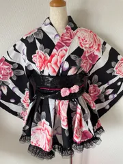 【夜祭り写真映え120%🌹】ゆかたどれす