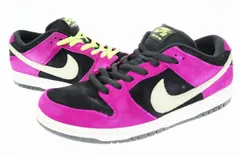 ナイキ NIKE SB DUNK LOW PRO Red Plum ダンク ロー レッドプラム BQ6817-501 28 バイオレット ブランド古着ベクトル 中古▲■250503