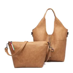 【迅速発送】グッシオ ベーシック 3WAY バッグ x バッグインバッグ セット トートバッグ レディース 大容量 ストラップ付き ショルダーバッグ PUレザー 軽量 A4 170571