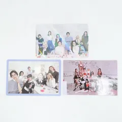 TWICE  全員 オール トレカ 3枚セット トウワイス Formula of Love  : O+T＝＜3 フォト カード
