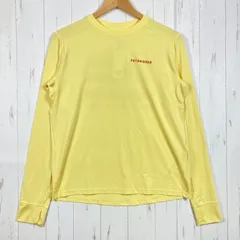 【Kid's XXL イエロー系】 2024 Patagonia ( パタゴニア ) ロングスリーブ キャプリーン シルクウェイト Tシャツ Long Sleeve Capilene Silkweight T-Shirt TKAM ポリエステル