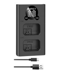 ソニー SONY USB BC-TRW 互換品 USB デュアル バッテリー 充電器 NP-FW50用 新品・未使用品