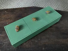 【Up cycle】昭和レトロ菓子器を使ったアップサイクル　小物入れ