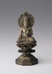 中国古玩 彫刻 菩薩 神将像頭部 仏像 陶俑 螺髪 唐物