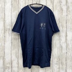 ☆ Anews Call Homme ☆ Vネック Tシャツ 半袖 紺 XLサイズ