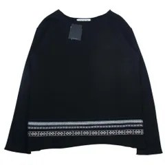 RUDE GALLERY ルードギャラリー 68619-0 RAID CREW NECK L/S レイド クルーネック カットオフ スウェット カットソー ブラック系 S【中古】のサムネイル