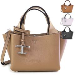【TOD'S / トッズ】レディース ハンドバッグ (XBWAPAFL000QRI) 2way レザー マイクロ ショルダーバッグ 25SS [新品]