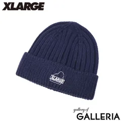 エクストララージ ニット帽 メンズ レディース XLARGE 帽子 ニット ビーニー 無地 ブランド 秋冬 防寒 ニットキャップ ストリート シンプル カジュアル ロゴ SLANTED OG RIB KNIT CAP 101254051002