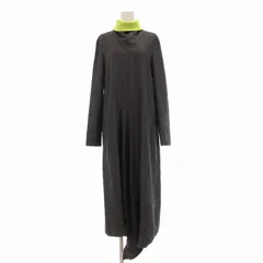 ティビ tibi ワンピース マキシ ロング バイカラー 2 グレー 蛍光イエロー /UOのサムネイル