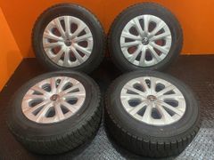 【NorthTrek N3i 195/65R15】スタッドレス【トヨタ 50プリウス 後期 純正ホイール 15インチ 6.5J5HPCD100+40】21年製 バリ溝　(VTI018)