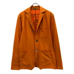 ユナイテッドカラーズオブベネトン テーラードジャケット オレンジ UNITED COLORS OF BENETTON メンズ