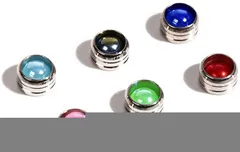 R-STYLE(アールスタイル) ガンプラ の モノアイ や センサー スコープ 再現に メタルモノアイ カメラアイ セット Φ4mm 6色セット( Φ4mm 6色セット)