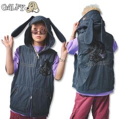 ガルフィー GALFY 反戦 ベスト 152021 #20 ブラック ヤンキー ギャル メンズ レディース 25SS