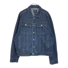 POLO JEANS ポロジーンズ ラルフローレン デニムジャケット ブルー(メンズ L)中古 古着 V3903