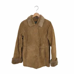 エディーバウアー Eddie Bauer レザー ファージャケット レディース import：M のサムネイル