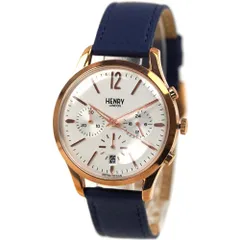 [アウトレット箱] ヘンリーロンドン 腕時計 メンズ レディース クロノグラフ 日付カレンダー HENRY LONDON ローズゴールド HL39-CS-0442-TT