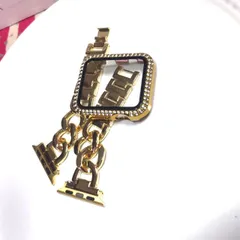 40mm 44mm 41mm インスタ映え 大人気 チェーンベルト アップルウォッチ　バンド SNSで話題中 AppleWatch　バンド AppleWatch　カバー AppleWatch ベルト キラキラカバー オシャレ アップルウォッチ　カバー 