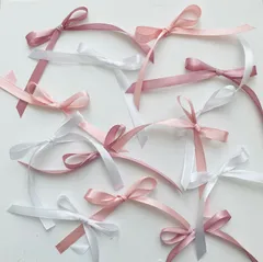 リボン 30piece set ピンク 飾り 誕生日 記念日