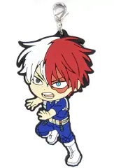 【中古】キーホルダー・マスコット(キャラクター) 轟焦凍 ラバーチャーム きゅんキャラいらすとれーしょんず 「一番くじ 僕のヒーローアカデミア～更に向こうへ～」 E賞