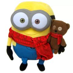 [중고] 봉제 장난감 밥 & 팀 봉제 장난감 [이치 반 복권 괴도 글루 ~ 미니언 ☆ 따뜻한 WINTER ~] 마지막 원상