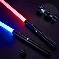 1セット 7色切り替え式 メタル製光剣おもちゃ - 役割演技に最適!ライトセーバー、武器、アーチェリーセット