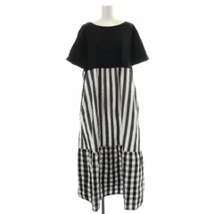 MaxMara マリナリナルディ ゆったりとろみワンピース 黒