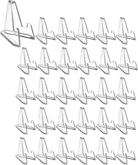 heizi コイン メダル ディスプレイスタンド 30個セット 缶バッジ 台座 コレクションラック CD 展示台 中サイズ