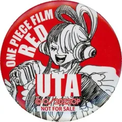 【中古】バッジ・ピンズ ウタ オリジナル缶バッジ 「ワンピース FILM RED×セブンイレイブン キャンペーン」 対象ドリンク購入特典