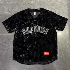 2025年最新】supreme floral velour baseball jerseyの人気アイテム