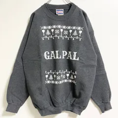 古着 used 90s Hanes ヘインズ　長袖プリントスウェット　トレーナー　グレー　レトロデザイン　Mサイズ