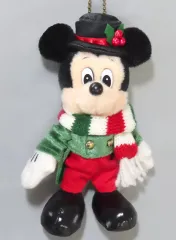 【中古】ぬいぐるみ ミッキーマウス(クリスマスファンタジー1983) ぬいぐるみバッジ 「東京ディズニーリゾート35周年“ハピエスト・セレブレーション”」 東京ディズニーリゾート限定