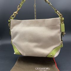 83 COACH コーチ キャンバス ショルダーバッグ 10448