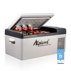 コンプレッサー式 -20℃～20℃ 急速冷凍 AC100V DC12V/24V 15リットル コンパクト 軽量 15L 持ち運び便利 静音 C15 45W 省エネ 車載冷蔵冷凍庫 車載家庭両用 アウトドア 車載冷蔵庫 車中泊 キャンプ ポータブル冷蔵庫 旅行