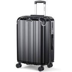 [Globetrek] スーツケース キャリーケース 拡張機能付き 機内持ち込み 軽量 大型 キャリーバッグ 大容量【YKK】 製ファスナー 静音取り外し可能衝撃吸収ダブルキャスター360度回転 TSAロック 乾湿分離ポケットつき 物掛けフック式底足 ファ 0